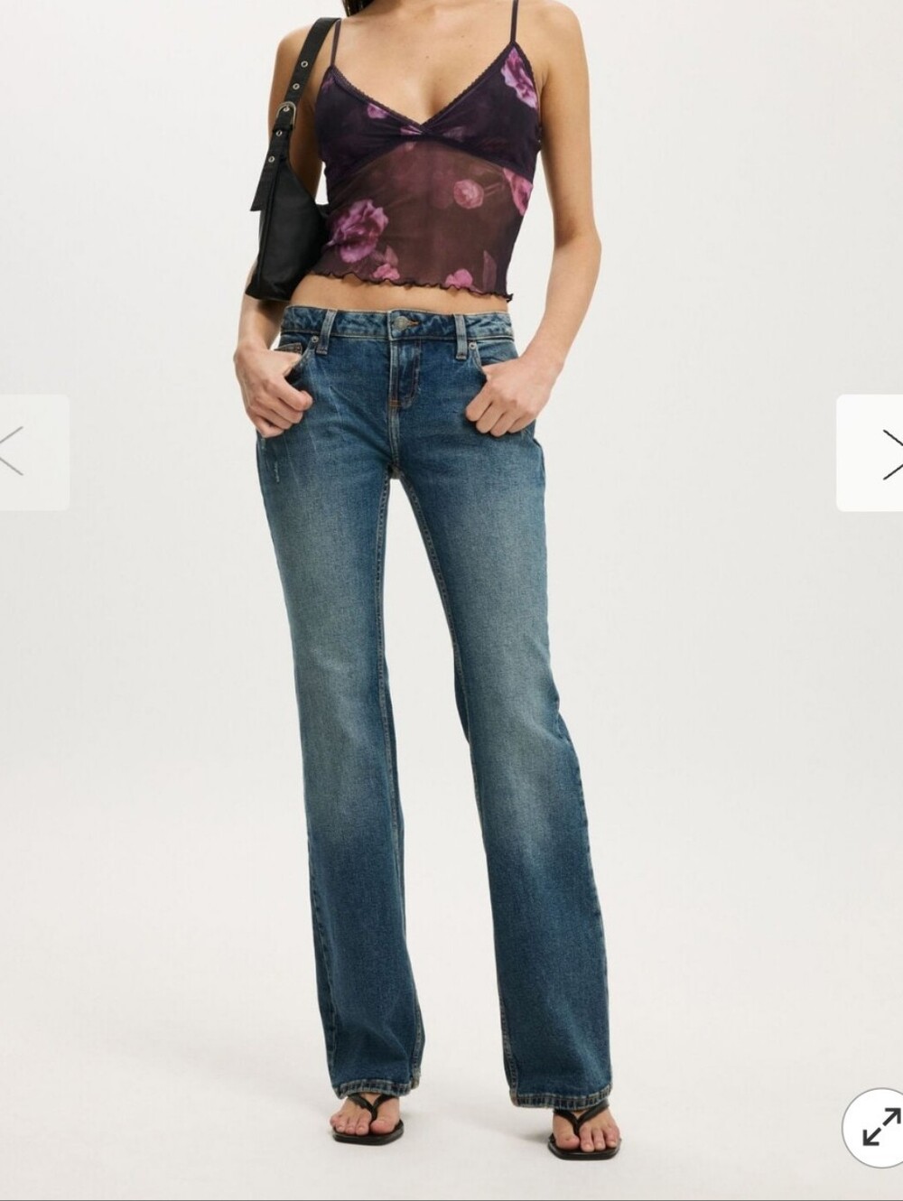 Cotton On Low Rise Boot Cut Jeans